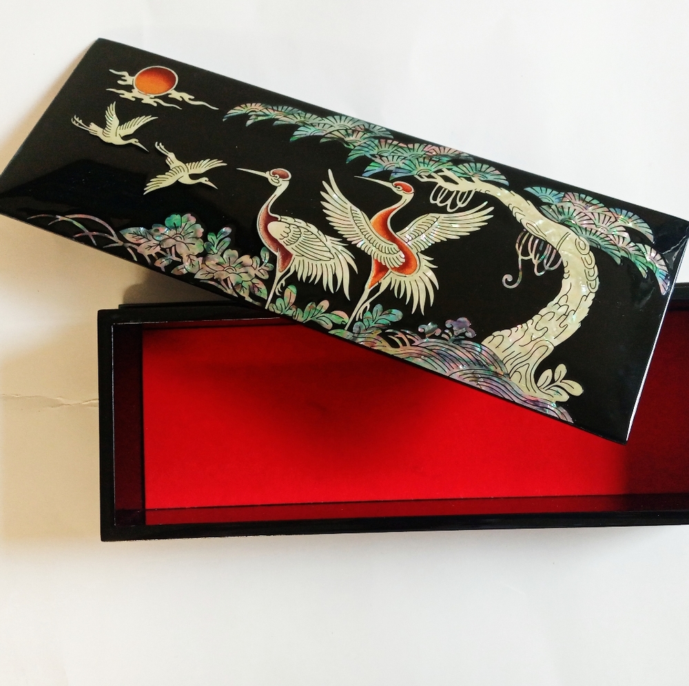 Korean antique jewelry box